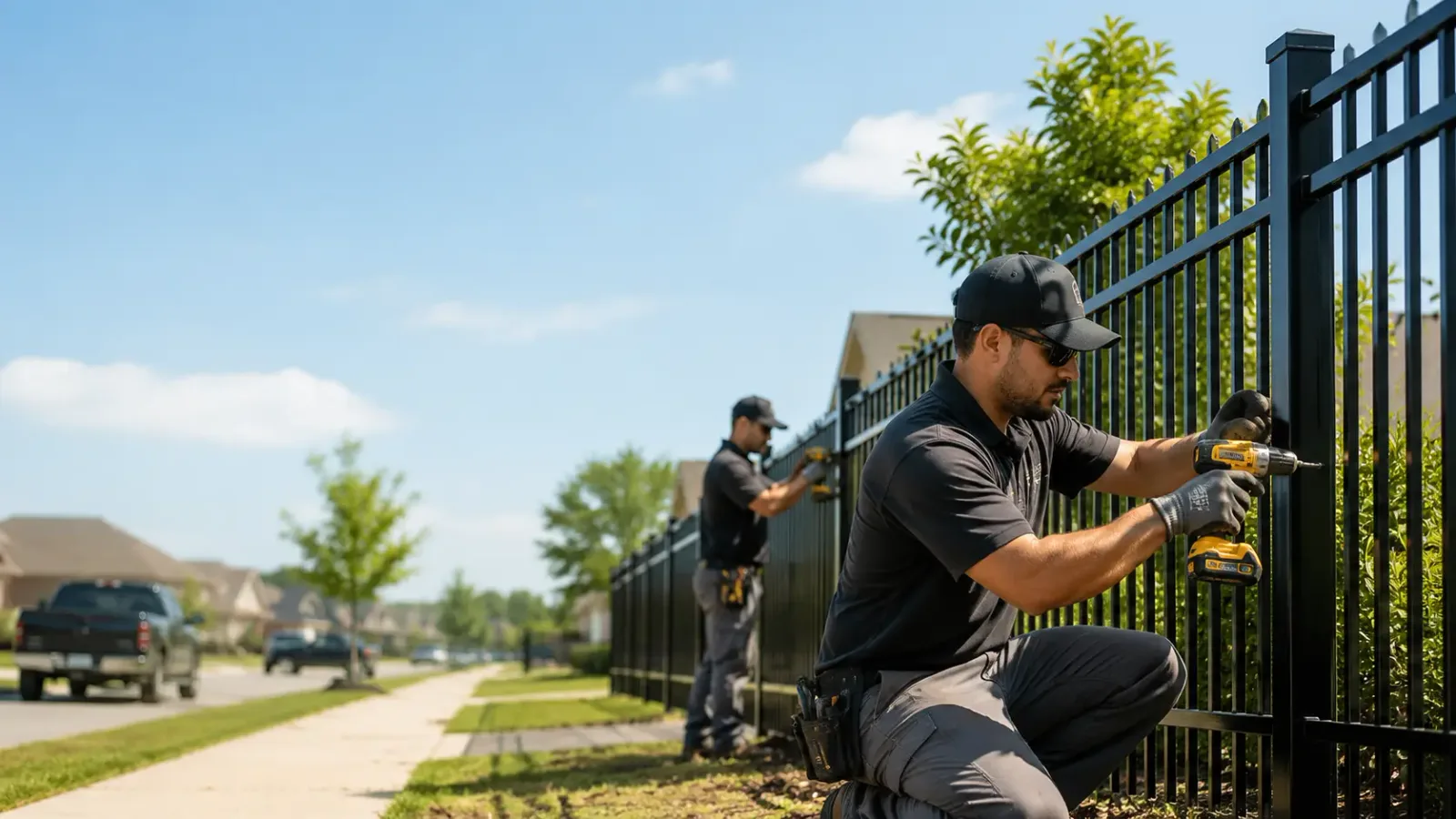 Metal Fence Installation in Palm Beach Gardens, FL
